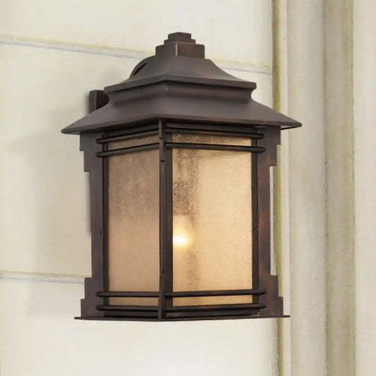 Maxim Farmhouse Rustic Mission Outdoor Wall Light