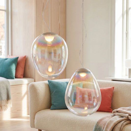 Modern Artistic Bubble Ball Glass Pendant Light