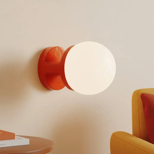 Modern Minimalist Colorful Ceramic Wall Sconce