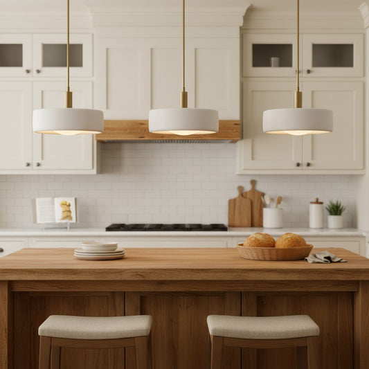 Modern White Porcelain Pendant Light