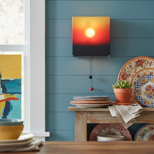 Modern Sunset Gradient Variable Wall Light