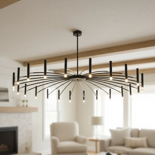 Nordic Branch Candle’s Chandelier