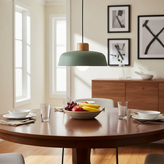 Nordic Minimalist Smooth Bowl Pendant Light