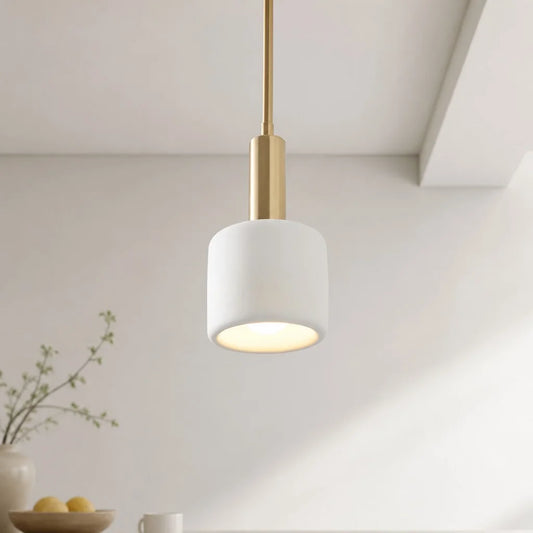 Rainer Modern White Porcelain Pendant Light