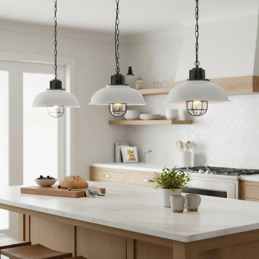 Retro Industrial Dome Metal Pendant Light