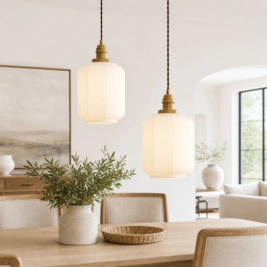 Ripy Modern Creative Lantern Glass Pendant Light