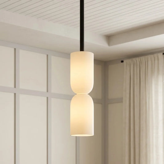 Roslin Modern Metal Stacked Cylinder Pendant Light