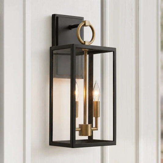 Torben Modern Iron Glass Wall Sconce