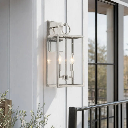 Torben Modern Iron Glass Wall Sconce
