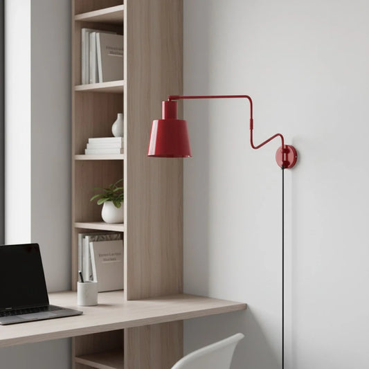 Torsten Minimalist Swing Arm Wall Light
