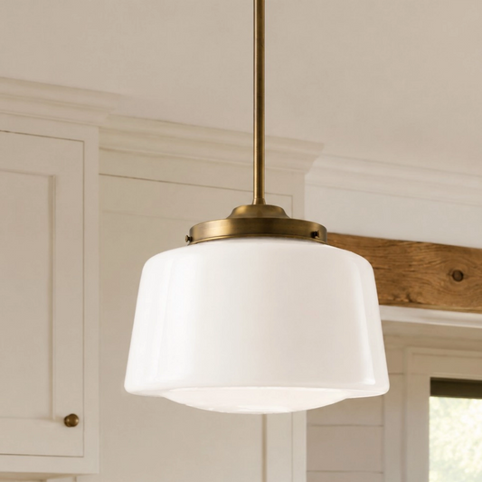 Torvin Modern Farmhouse Drum Pendant Light