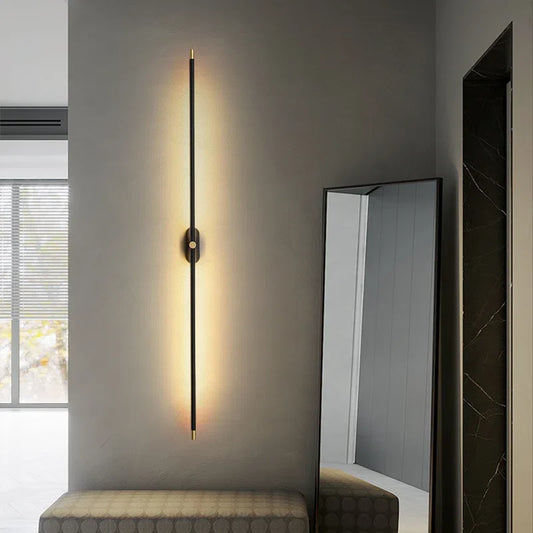 Vittoria Modern Linear LED Double Heads Wall Sconce