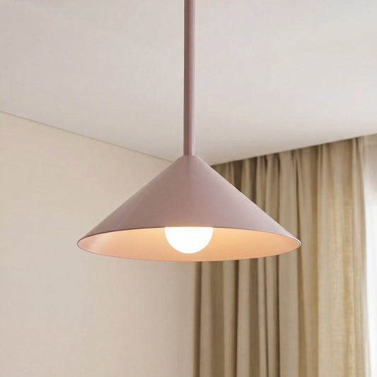 Winifred Minimalist Single Light Metal Pendant Light