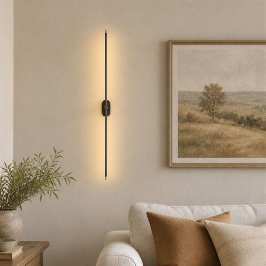 Yorick Modern Linear LED Double Heads Wall Sconce
