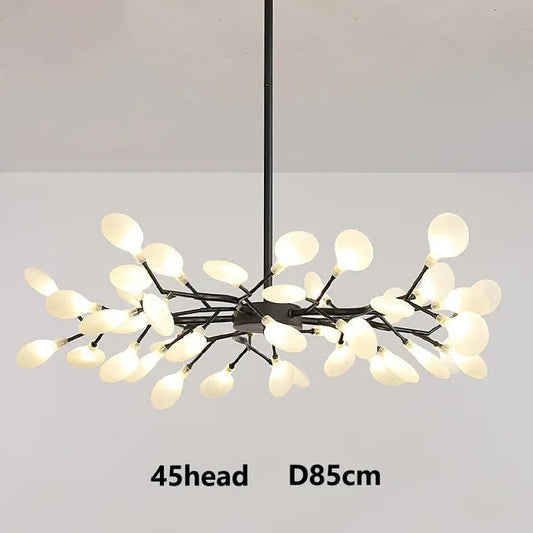 Firefly Tree Branch Chandelier: Stylish Kitchen & Living Room Light