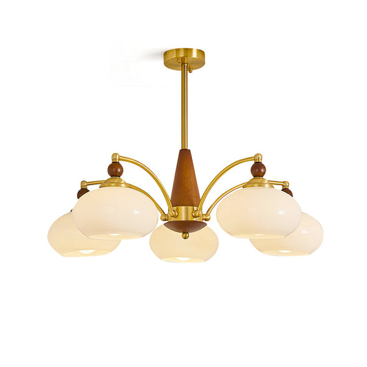 Tillary Wood Chandelier
