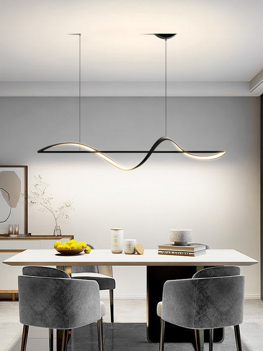 Whisper Linear Island Chandelier