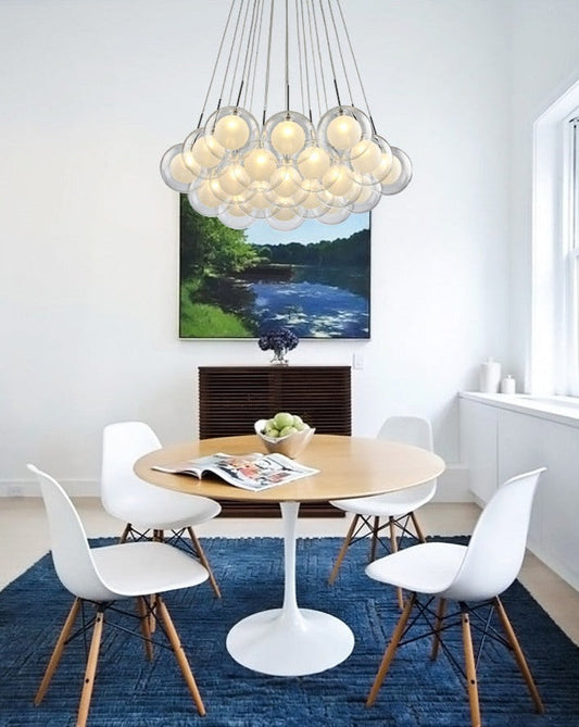 Glass Bubble LED Ball Pendant Lights