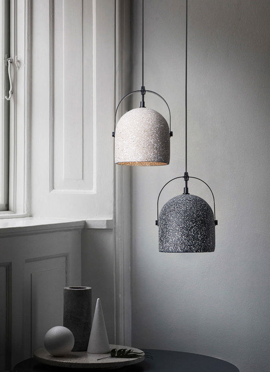 Large Cement Pendant Light - 102CM