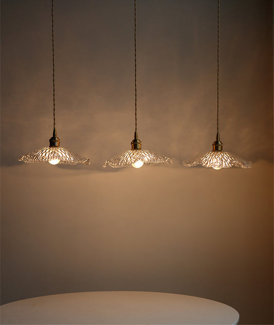 Clear Glass Pendant Light - 207GPL