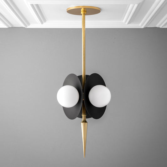 Lennox Modern Decorative Metal Petal Chandelier