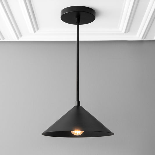 Chantell Modern Slender Cone Single Pendant Lamp