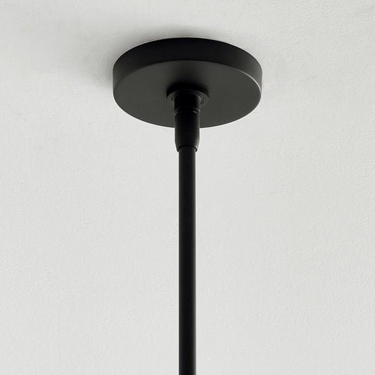 Veda Wide Cone Clear Glass Pendant Light