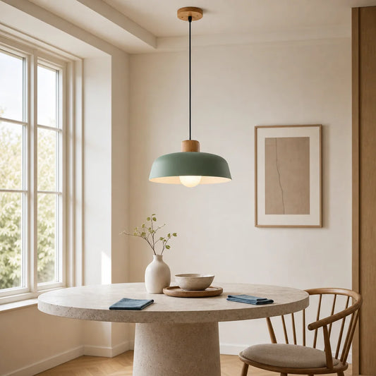 Nordic Minimalist Smooth Bowl Pendant Light