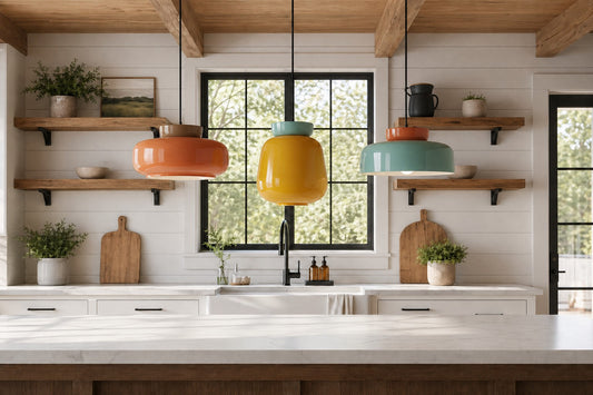 Stylish multi pendant light for dining tables or kitchen islands