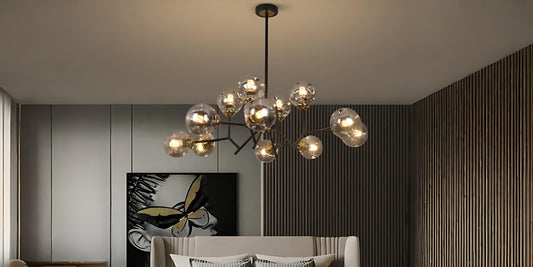 Glass Chandeliers: Light, Luxury, Wow