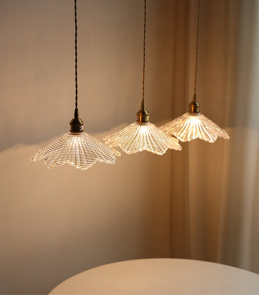 Clear Glass Pendant Light - 207GPL
