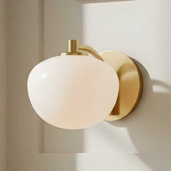 Milk Glass Light
