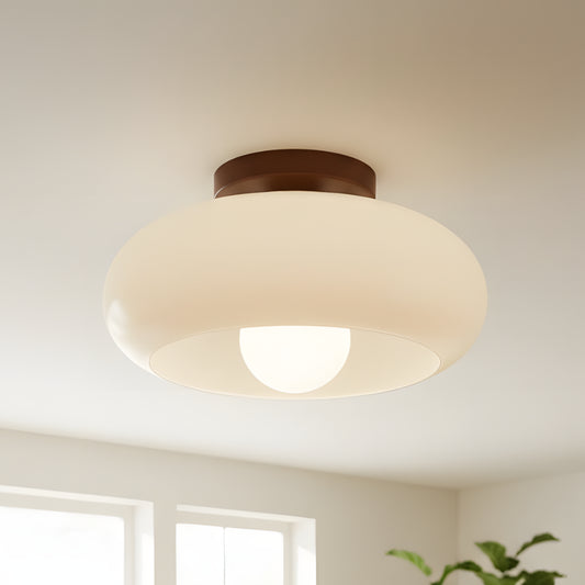 Violetta French Bauhaus Glass Ceiling Lamp