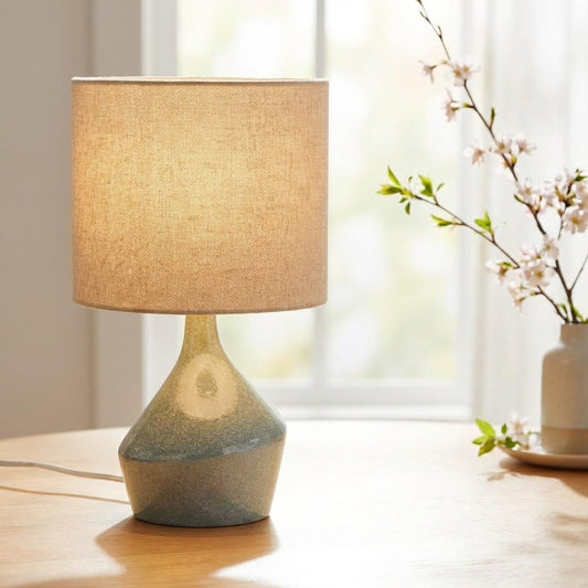 Minimalist Deco Asymmetry Sculptural Table Lamp For Bedroom