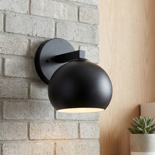 Vintage Classic Design Metal Globe Wall Sconce