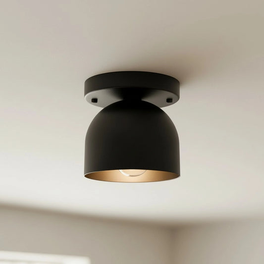 Metio Minimalist Single Head Metal Ceiling Light