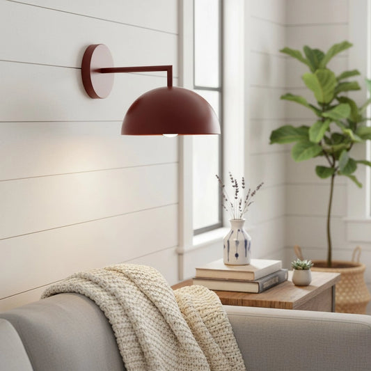 Metio Modern Right Angle Colorful Metal Wall Light
