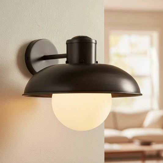 Harlan Industrial Metal Wall Sconce