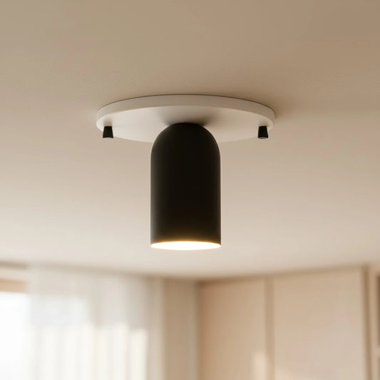 Jnia Modern Minimalist Cylinder Dome Metal Ceiling Light