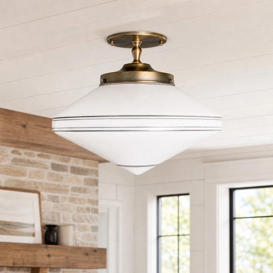 Gustav Decorative Pointed Globe Ceiling Light