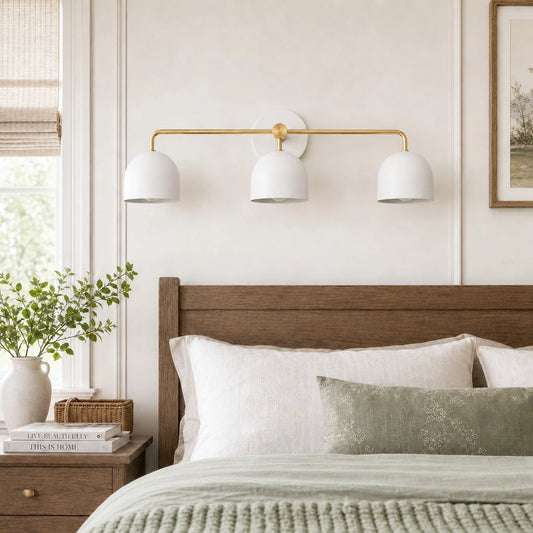 Clayter Nordic Modern Dome Shade Vanity Sconce