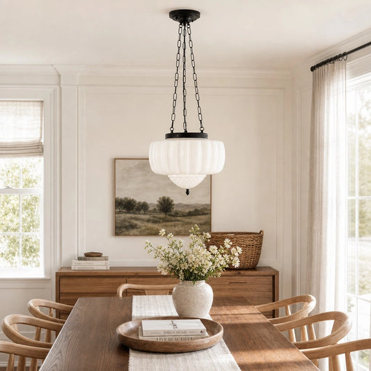 Tammy Mid-Century Modern Glass Pendant Light