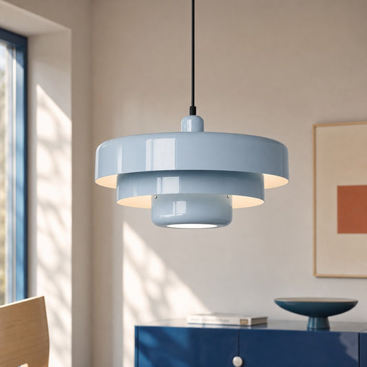 Polar Scandinavian Triple Layer Colorful Pendant Light