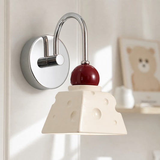 Gina Modern Cheese Resin Wall Lamp