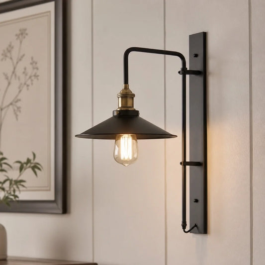 Emile Vintage Adjustable Metal Wall Lamp