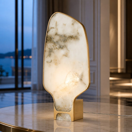 Andrea Alabaster Table Lamp