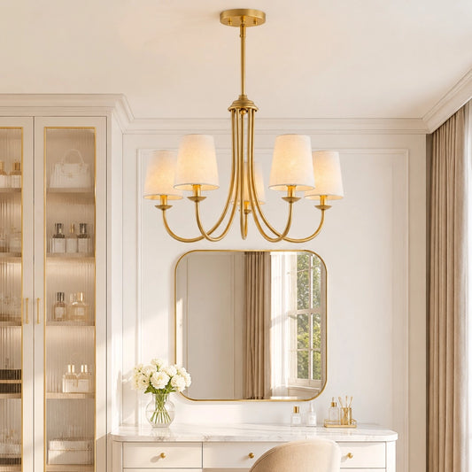 Brinley Modern 5-Light Metal Chandelier