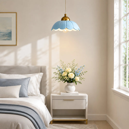 Miska Multi Color Ceramic Pendant Lamp