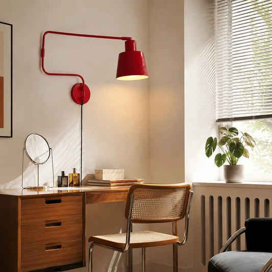 Torsten Minimalist Swing Arm Wall Light