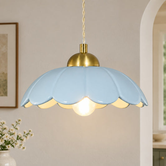 Miska Multi Color Ceramic Pendant Lamp